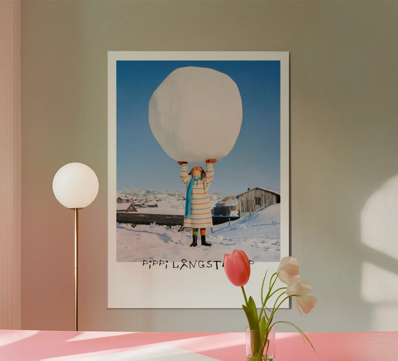 Pippi - Palla di neve poster da Earl Beeman