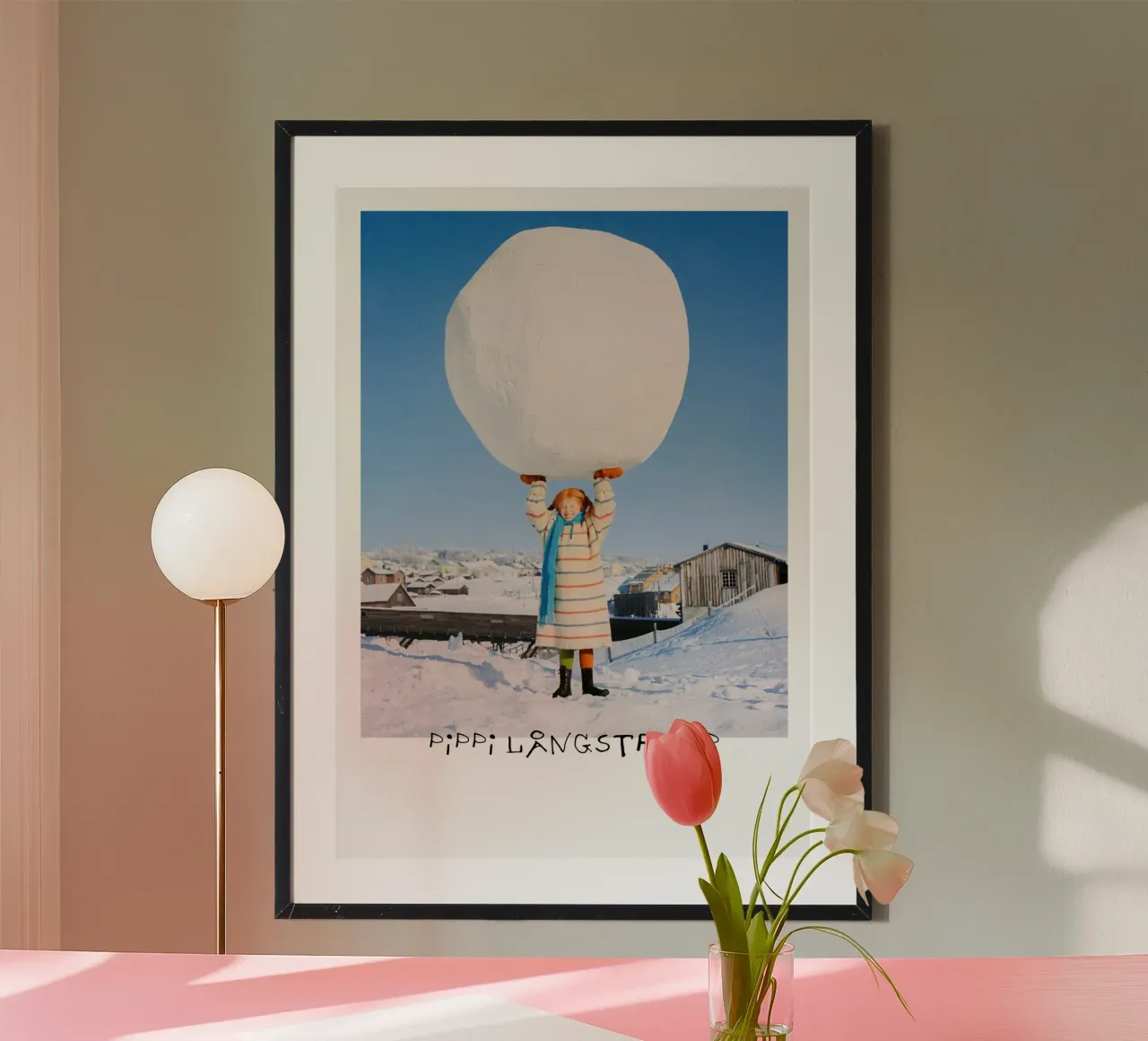 Pippi - Palla di neve poster da Earl Beeman