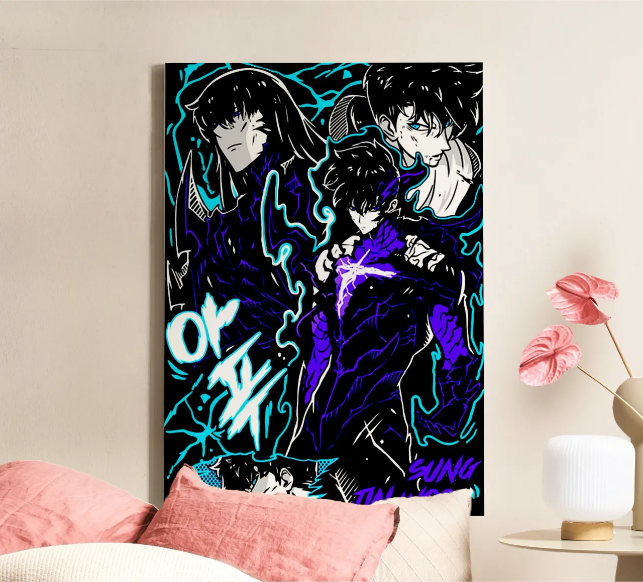 Maglietta classica Scribble Character Anime Movie 90s tela con Cornice a cassetta da abelazikicks.ve