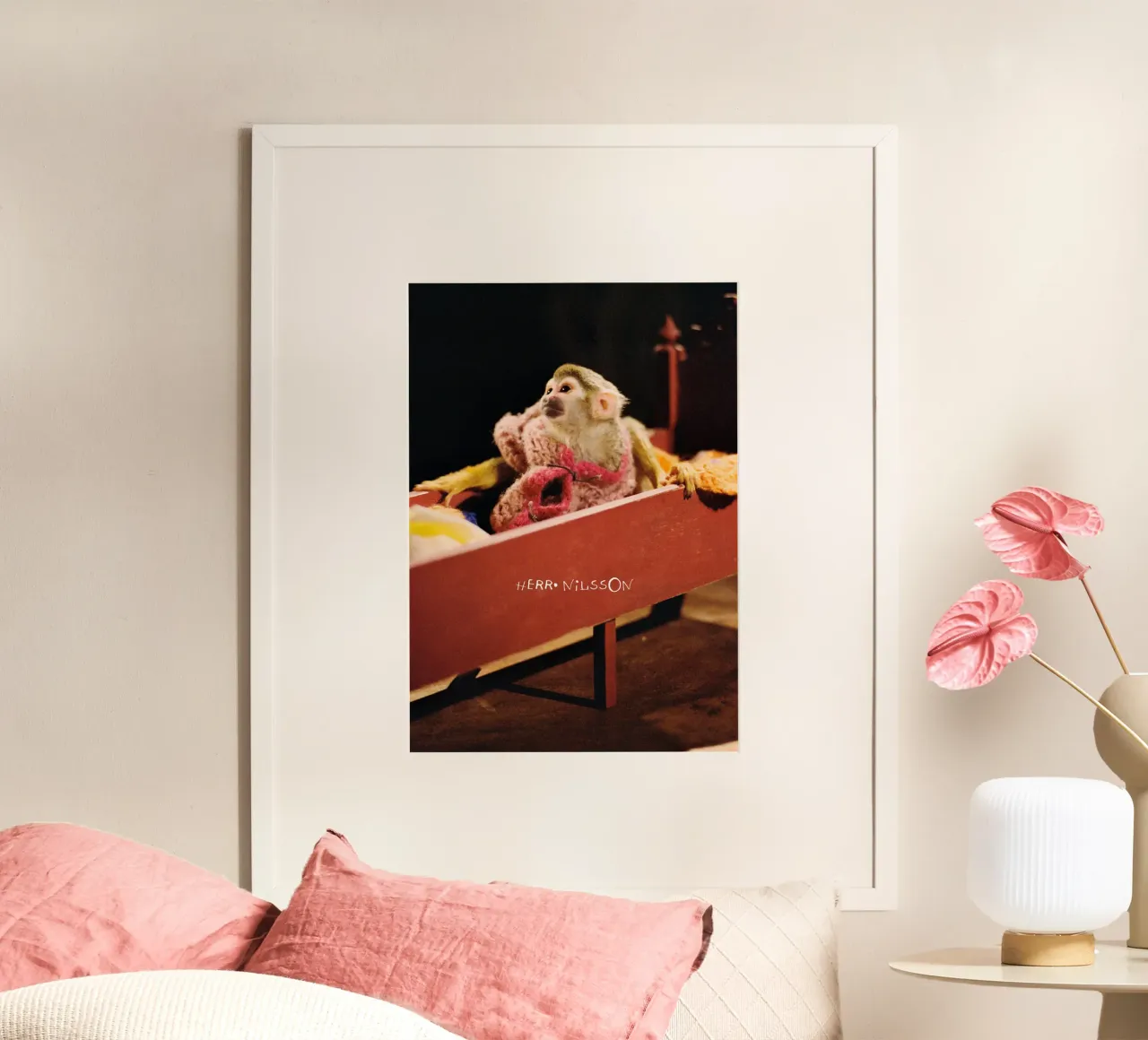 Pippi - Signor Nilsson poster con telaio in plastica da Earl Beeman