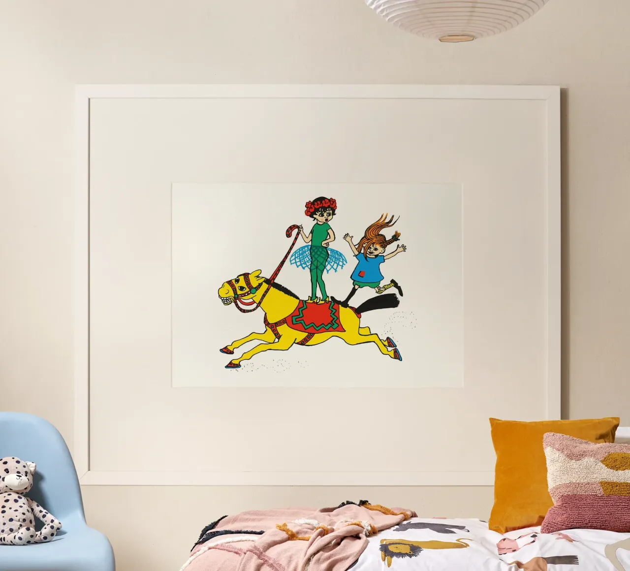 Pippi Goes to the Circus poster by Earl Beeman