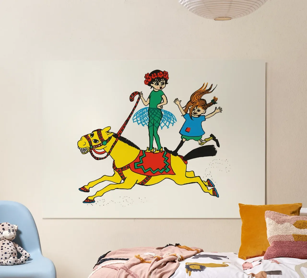 Pippi Goes to the Circus poster by Earl Beeman