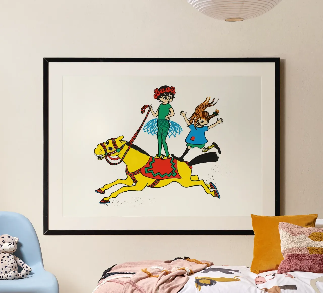 Pippi Goes to the Circus poster by Earl Beeman