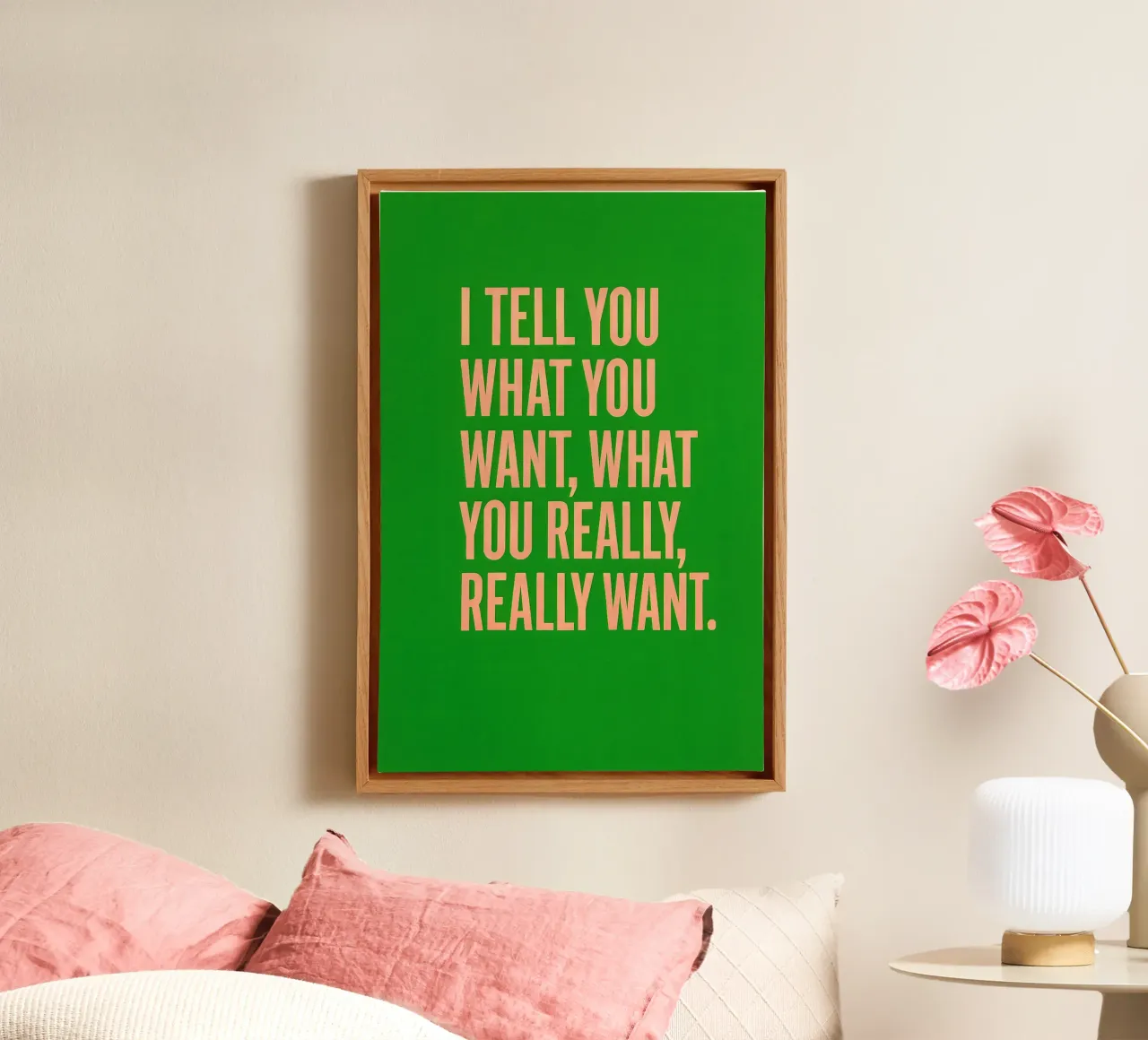 90s popcultuur print met iconische songteksten canvas met Baklijst van QuooodZ by MooodzArt