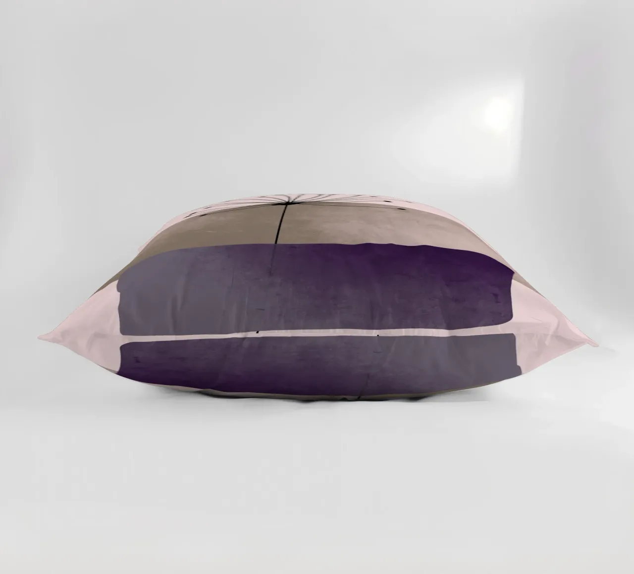 pastel line colors cuscino da pastel color shape