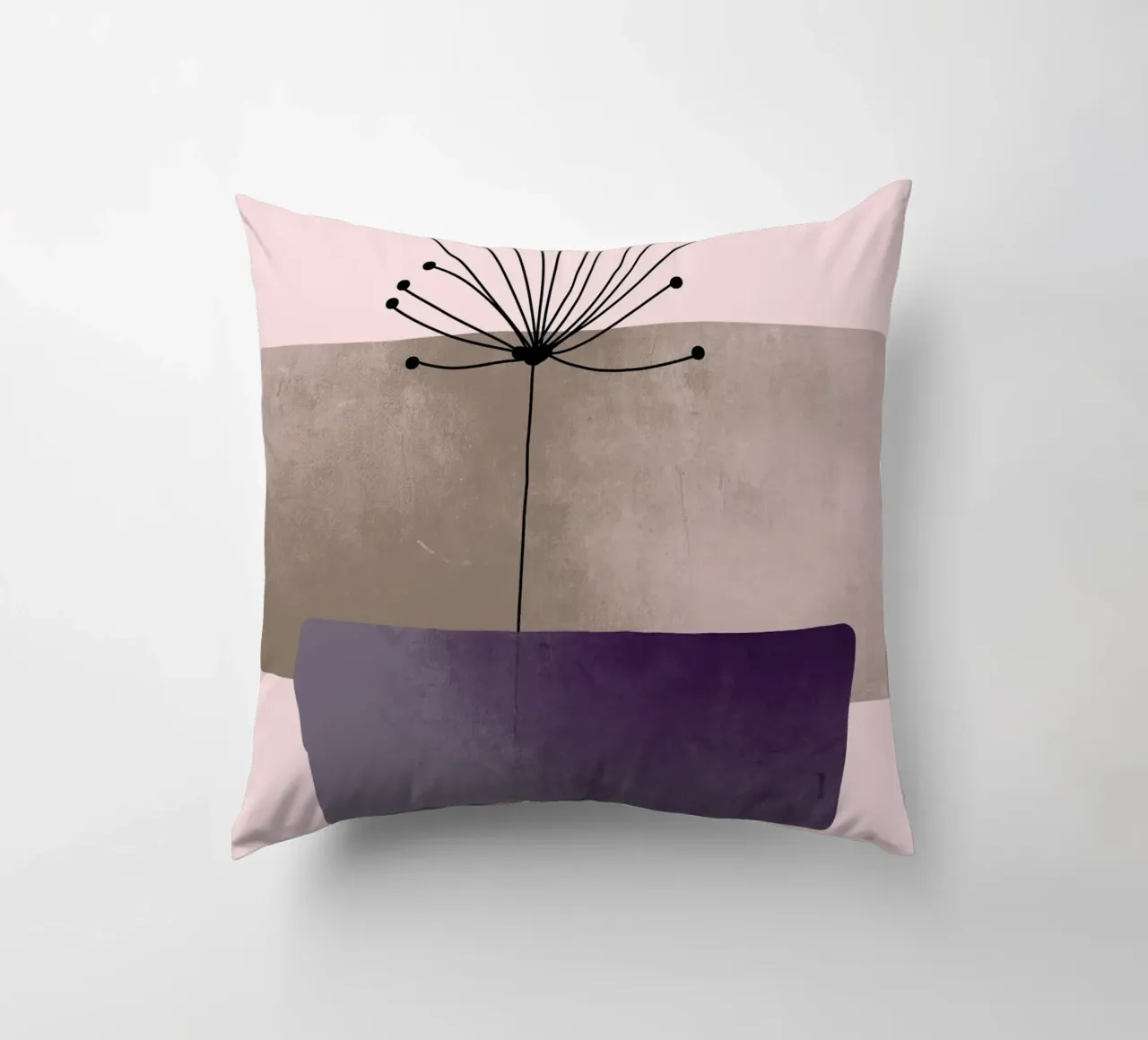 pastel line colors cuscino da pastel color shape