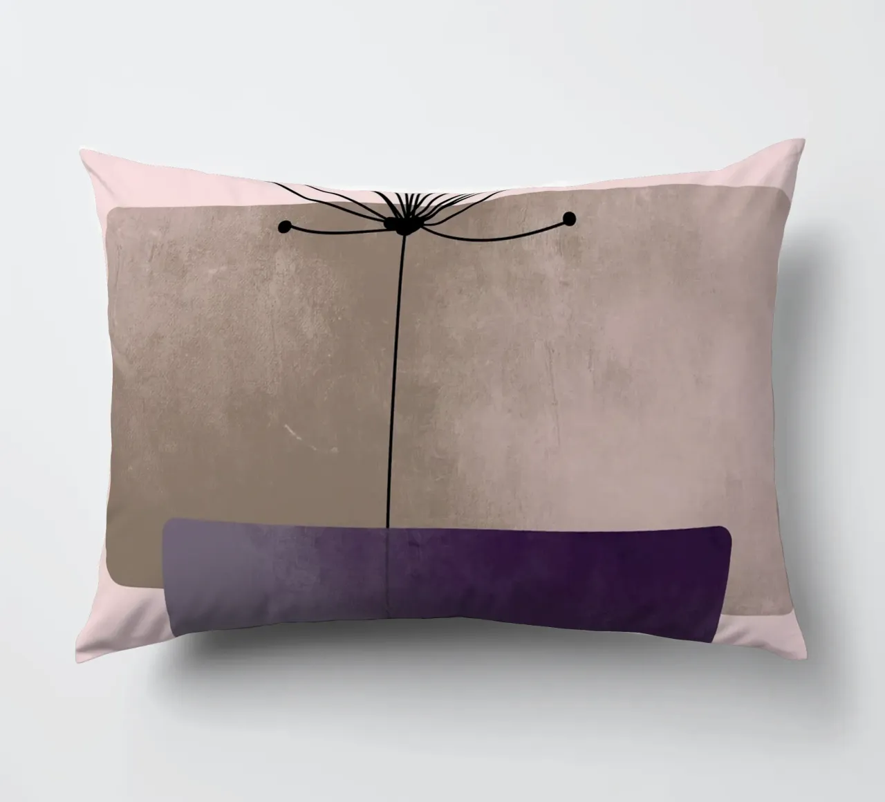 pastel line colors cuscino da pastel color shape