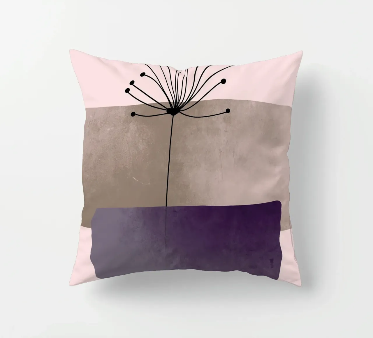 pastel line colors cuscino da pastel color shape