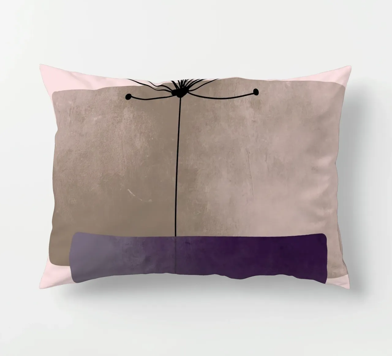 pastel line colors cuscino da pastel color shape