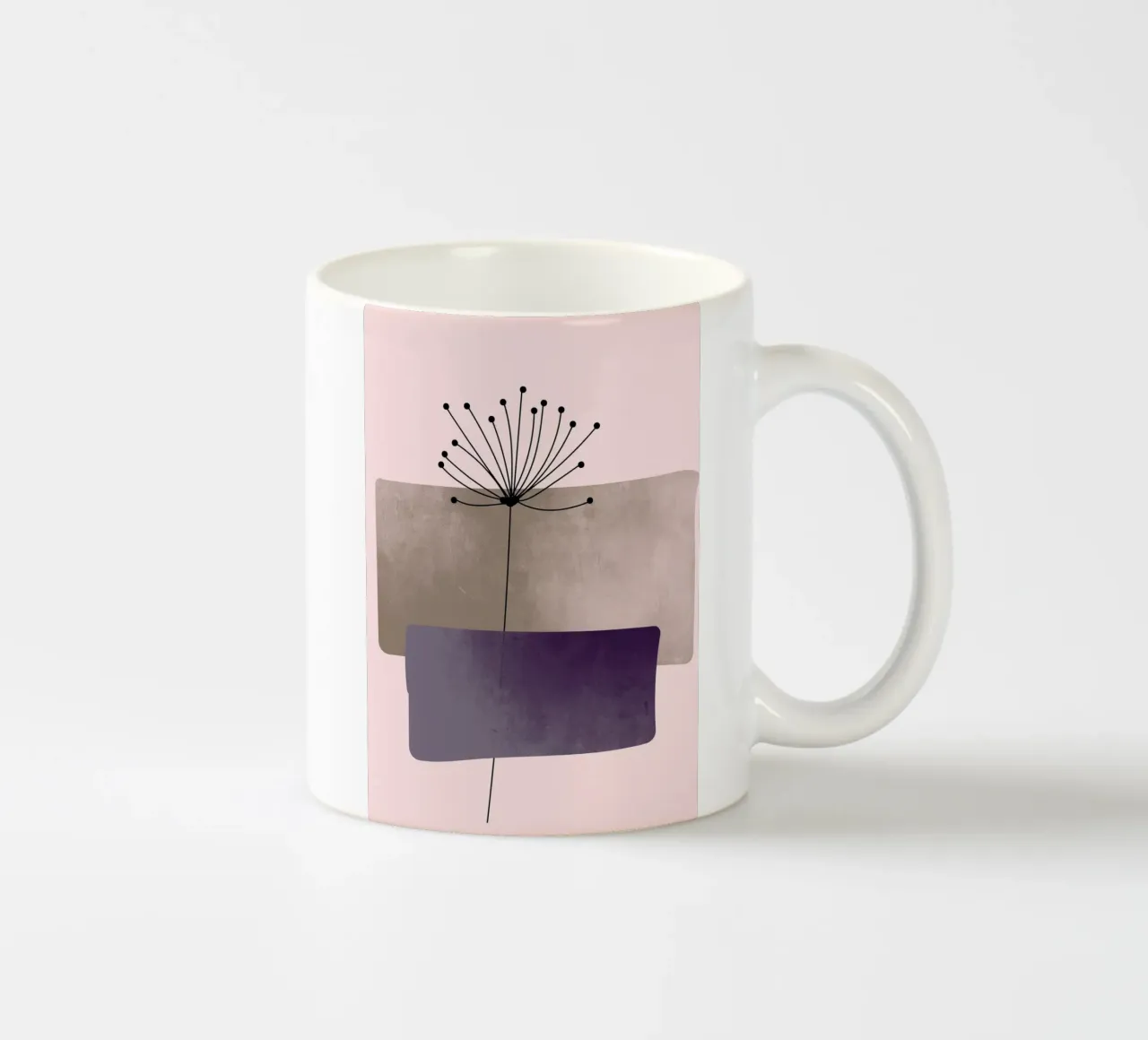 pastel line colors tazza in ceramica da pastel color shape