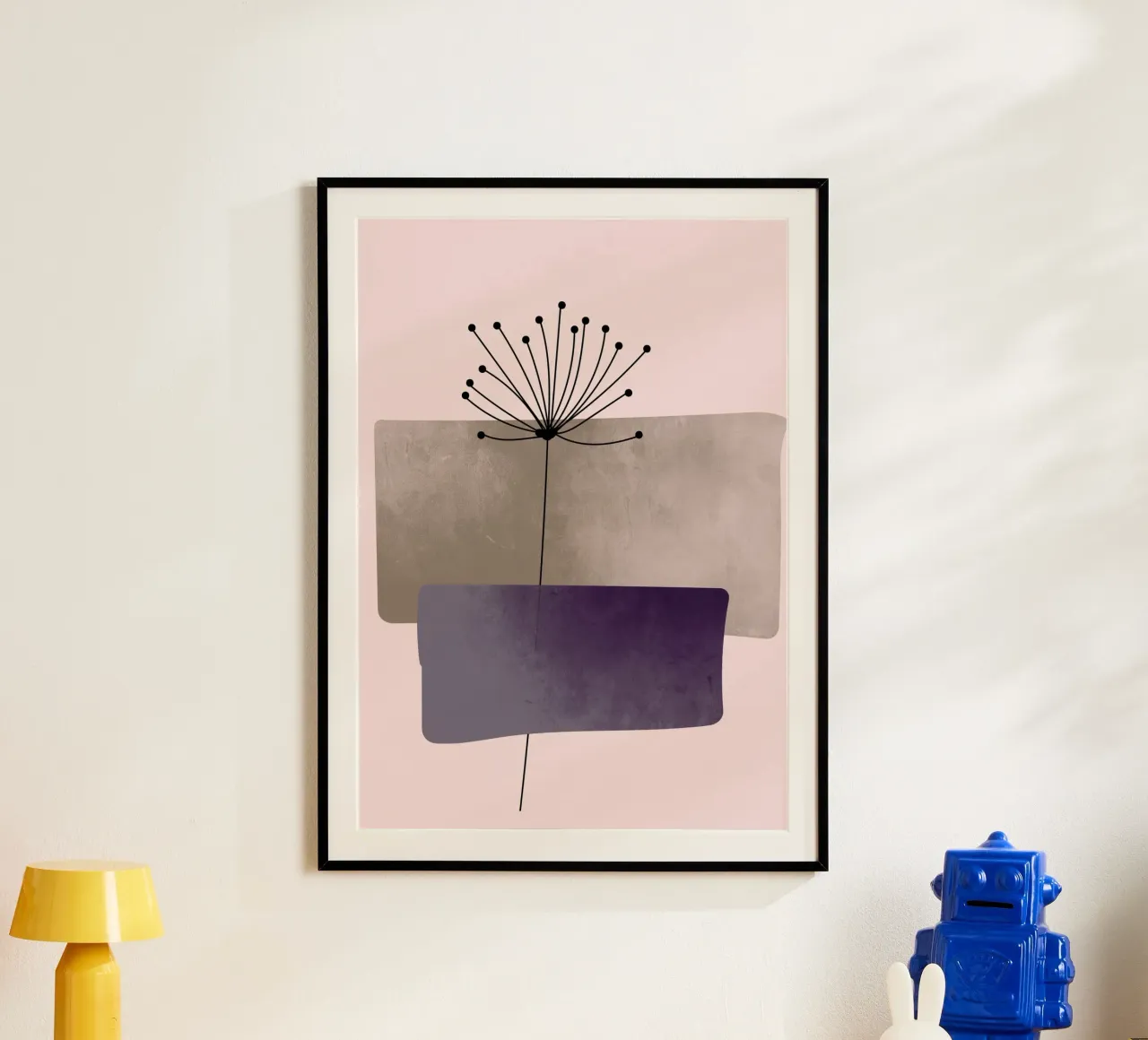 pastel line colors poster da pastel color shape