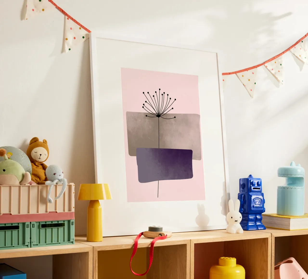 pastel line colors poster da pastel color shape