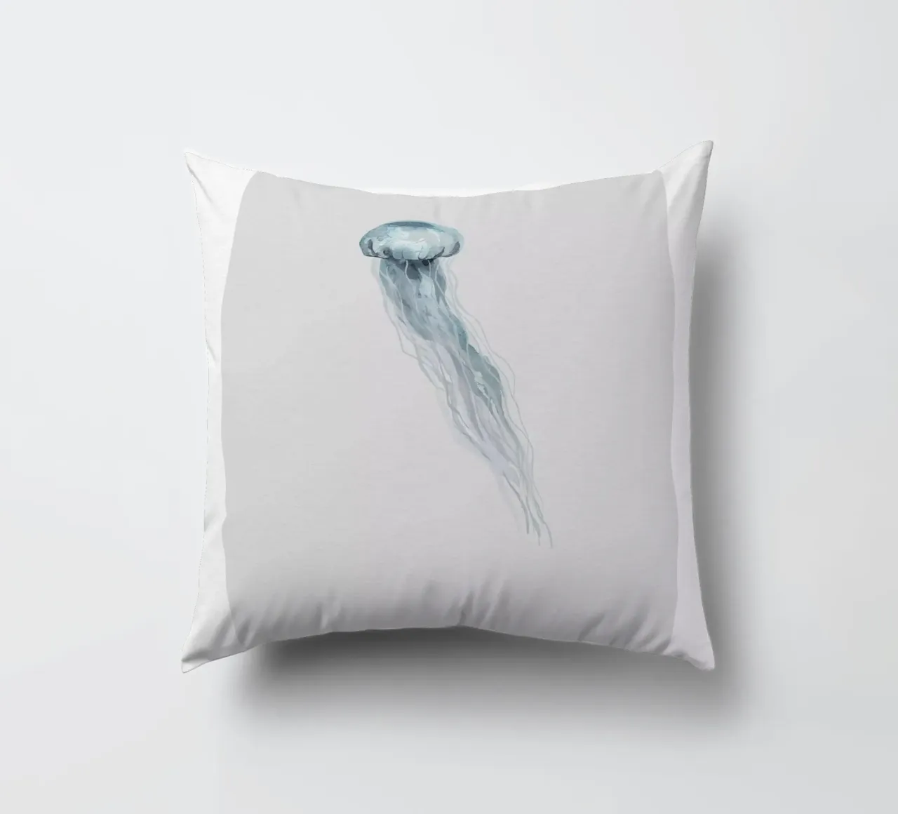 Boho Ocean 2 Jellyfish cuscino da Boho Print Collection