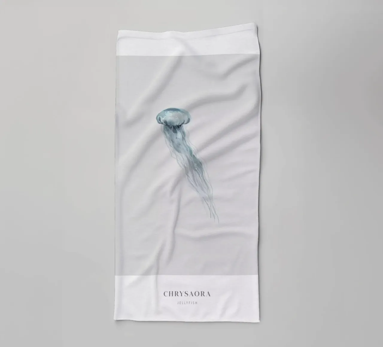 Boho Ocean 2 Jellyfish asciugamano da bagno da Boho Print Collection