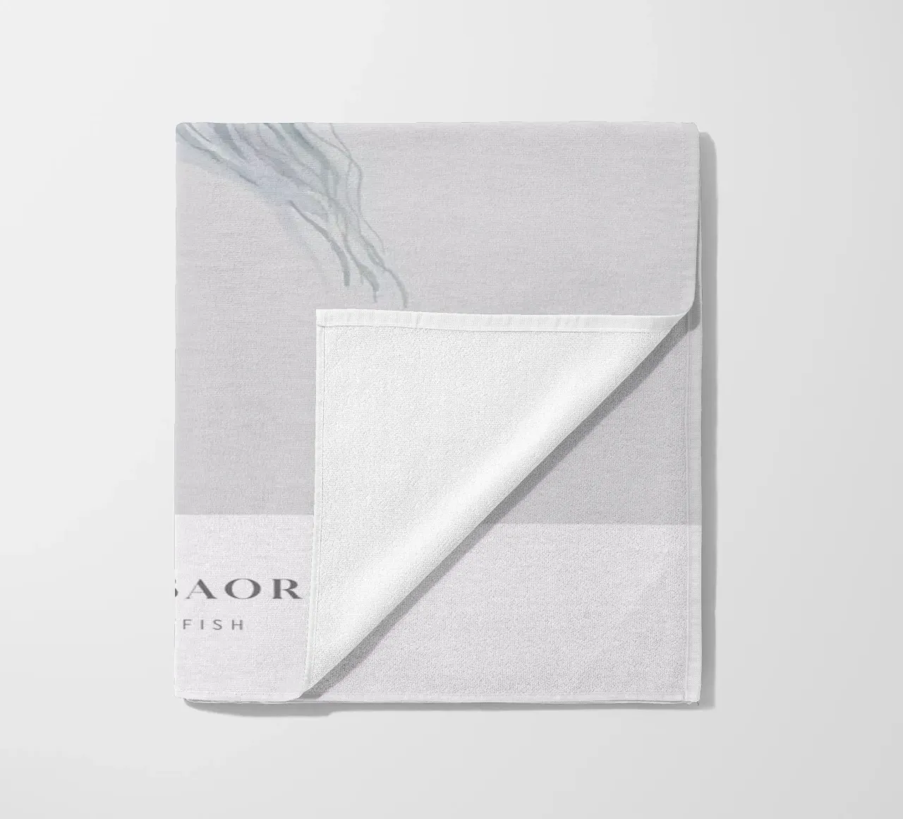 Boho Ocean 2 Jellyfish beach towel by Boho Print Collection