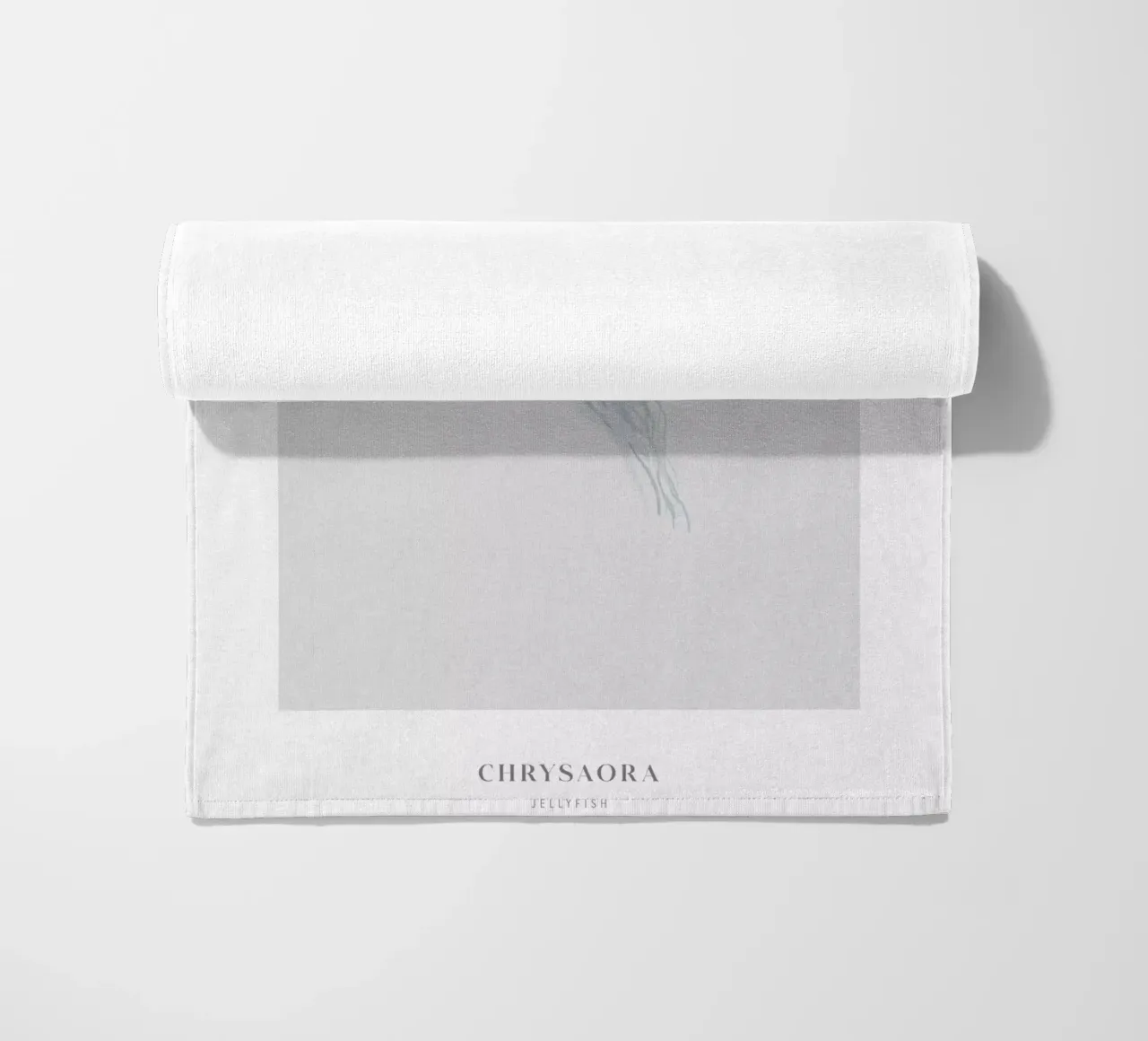 Boho Ocean 2 Jellyfish beach towel by Boho Print Collection