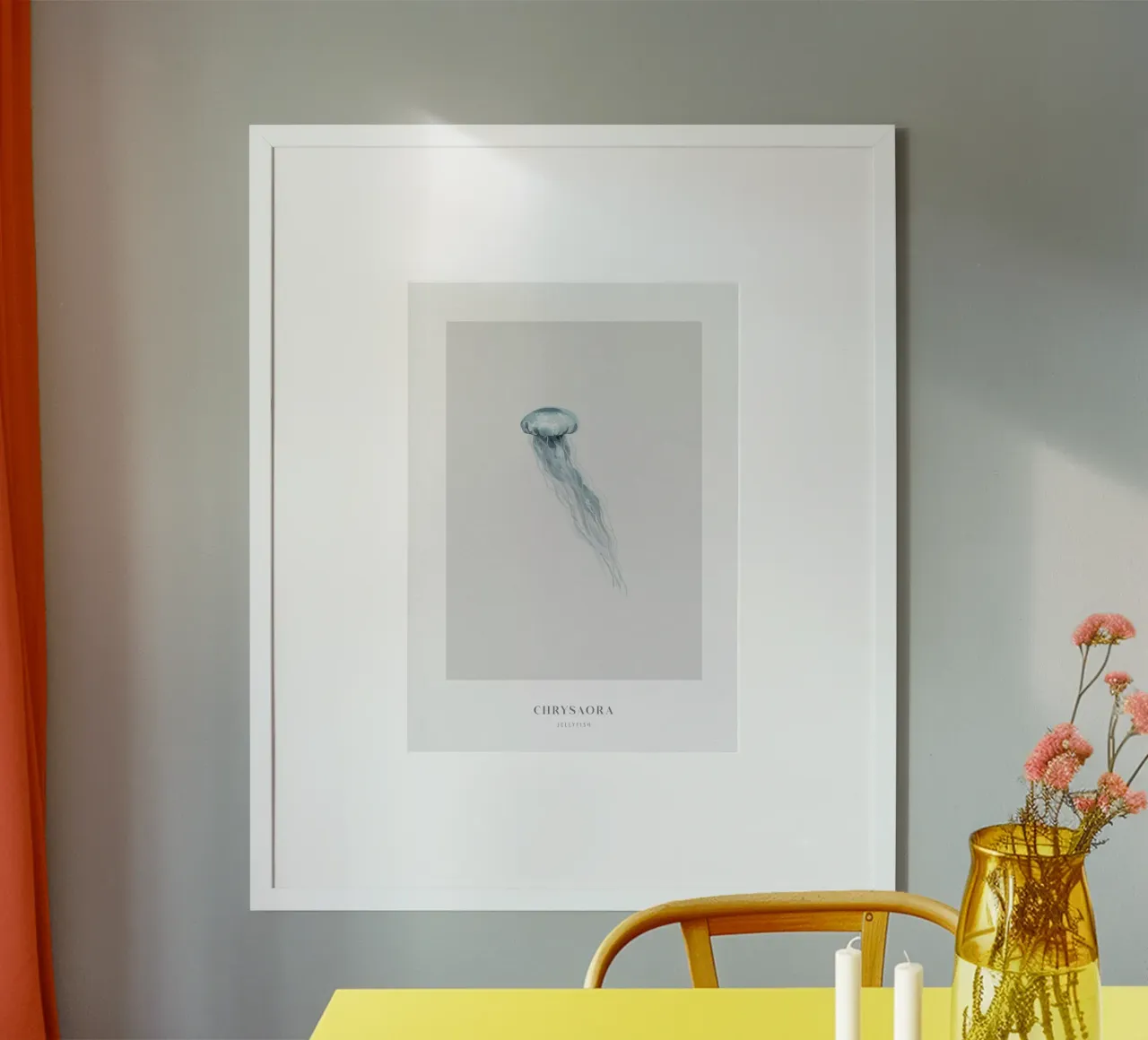 Boho Ocean 2 Jellyfish poster da Boho Print Collection