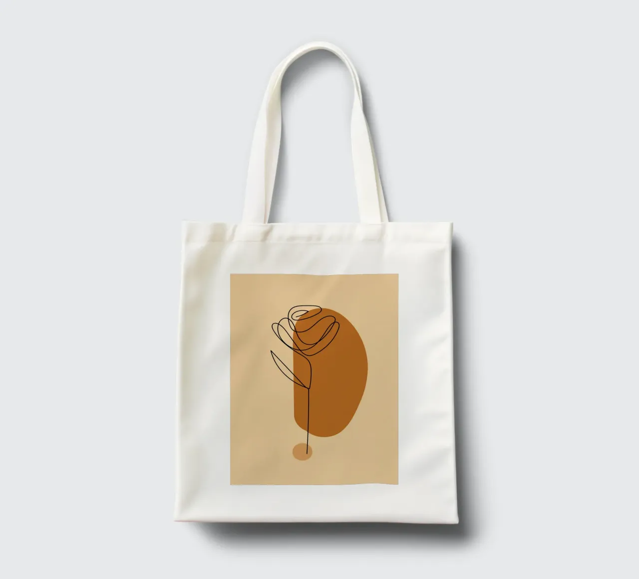 pastel line shape borsa in juta da pastel color shape