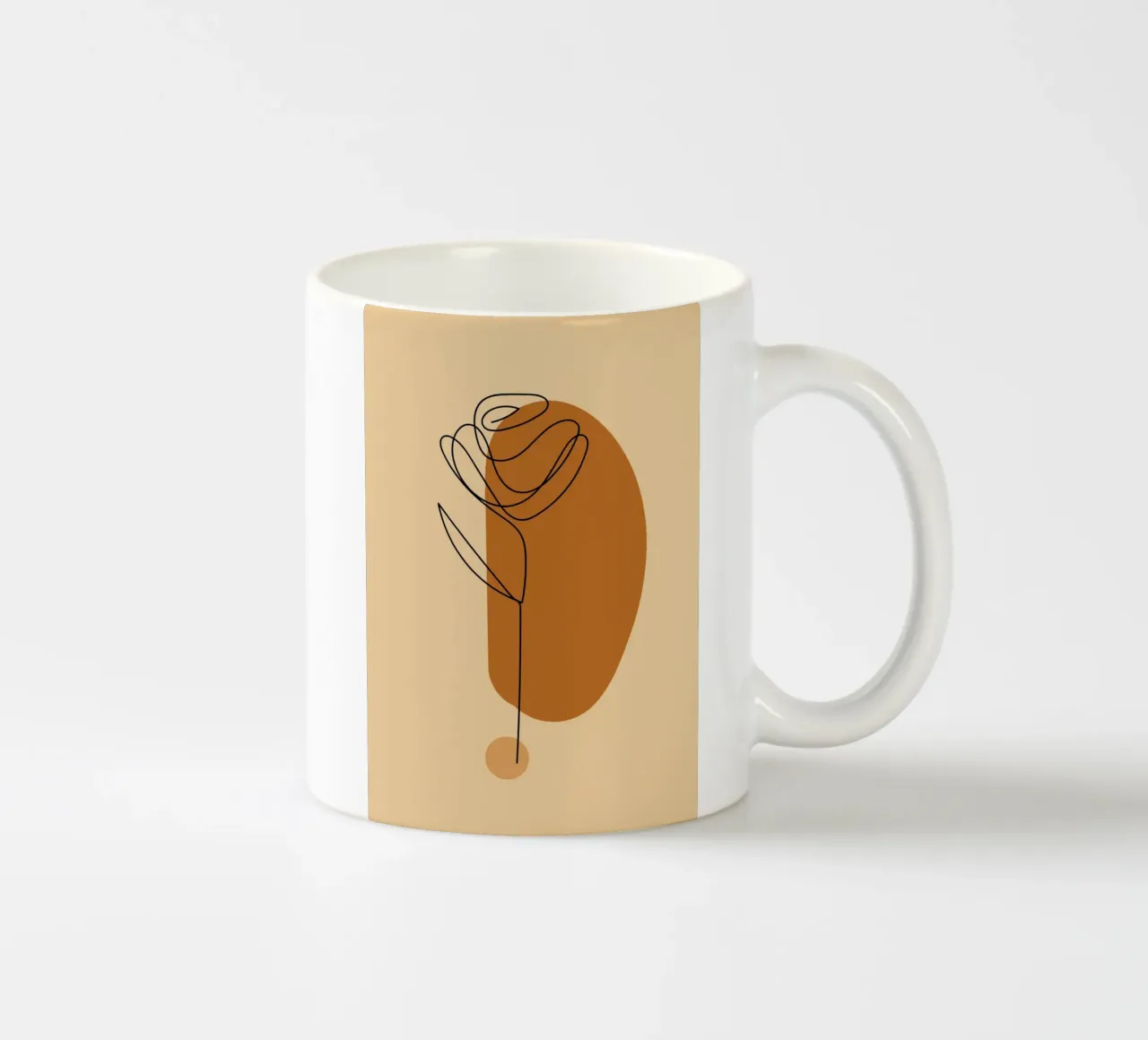 pastel line shape tazza in ceramica da pastel color shape