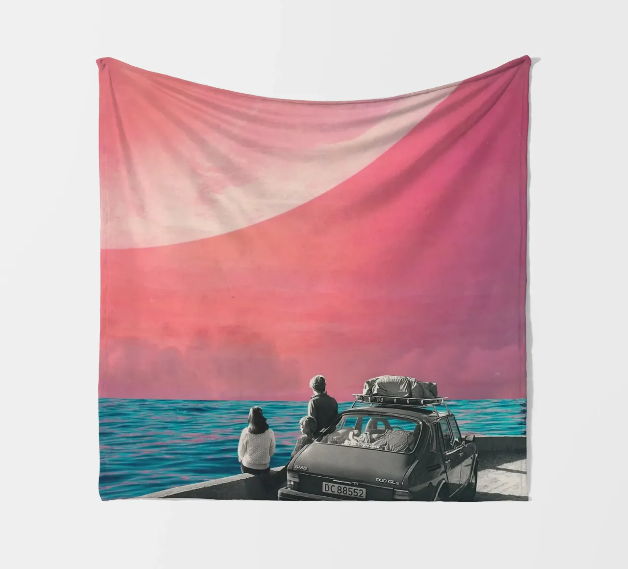 I want to be forever there coperta in pile da Frank Moth