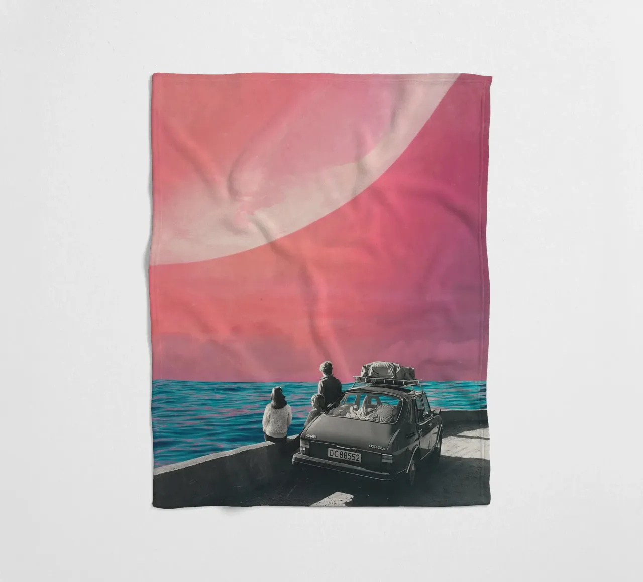 I want to be forever there coperta in pile da Frank Moth