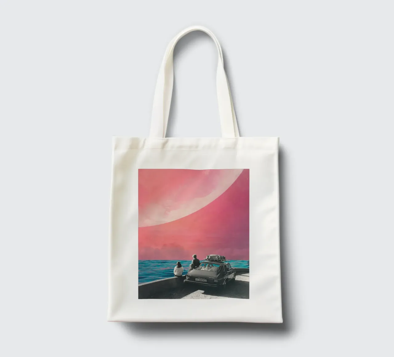 I want to be forever there borsa in juta da Frank Moth