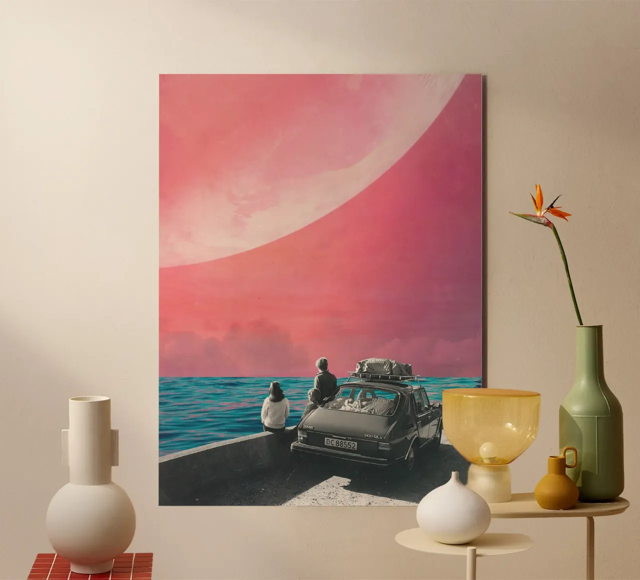 I want to be forever there alluminio dibond da Frank Moth