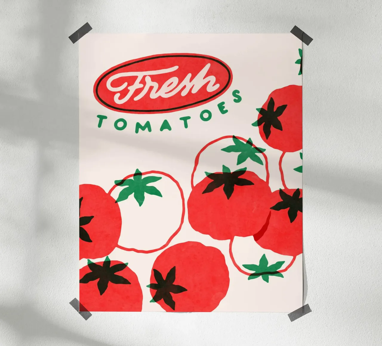 Fresh Tomatoes poster da illusthera