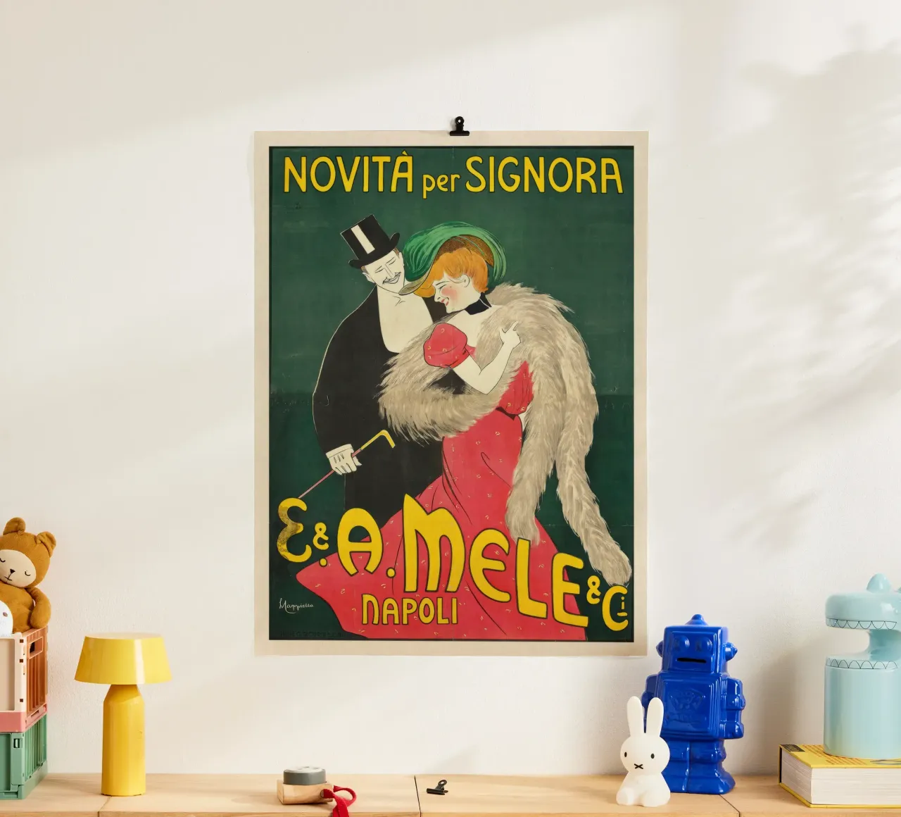 E & A Mele & Ci poster da mix mate