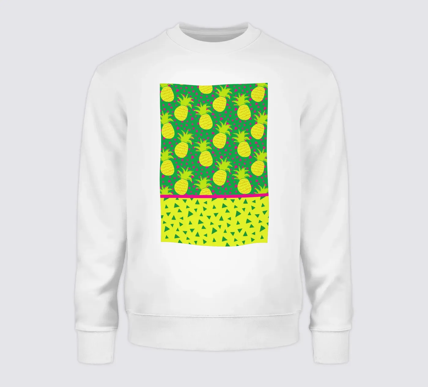 Falling Pineapples felpa da Maria Kritzas