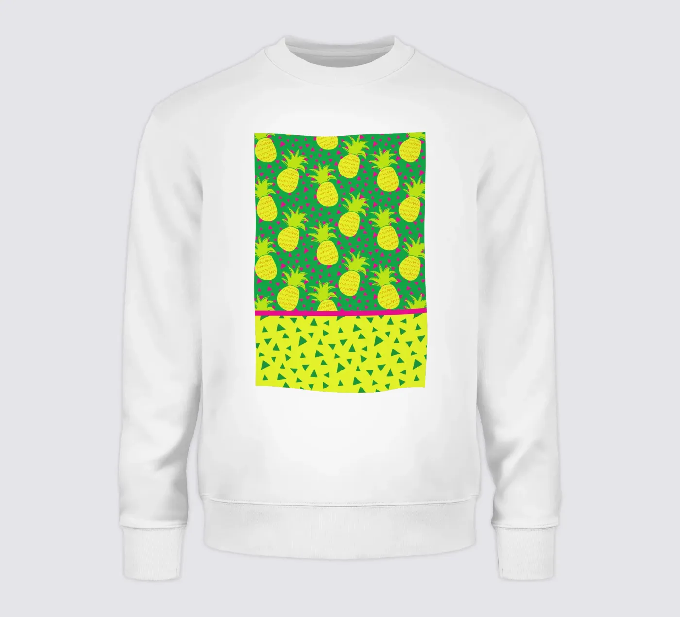 Falling Pineapples felpa da Maria Kritzas