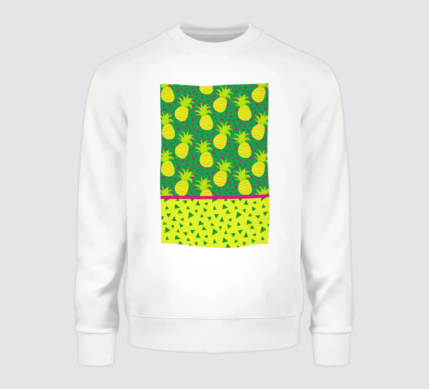 Falling Pineapples felpa da Maria Kritzas