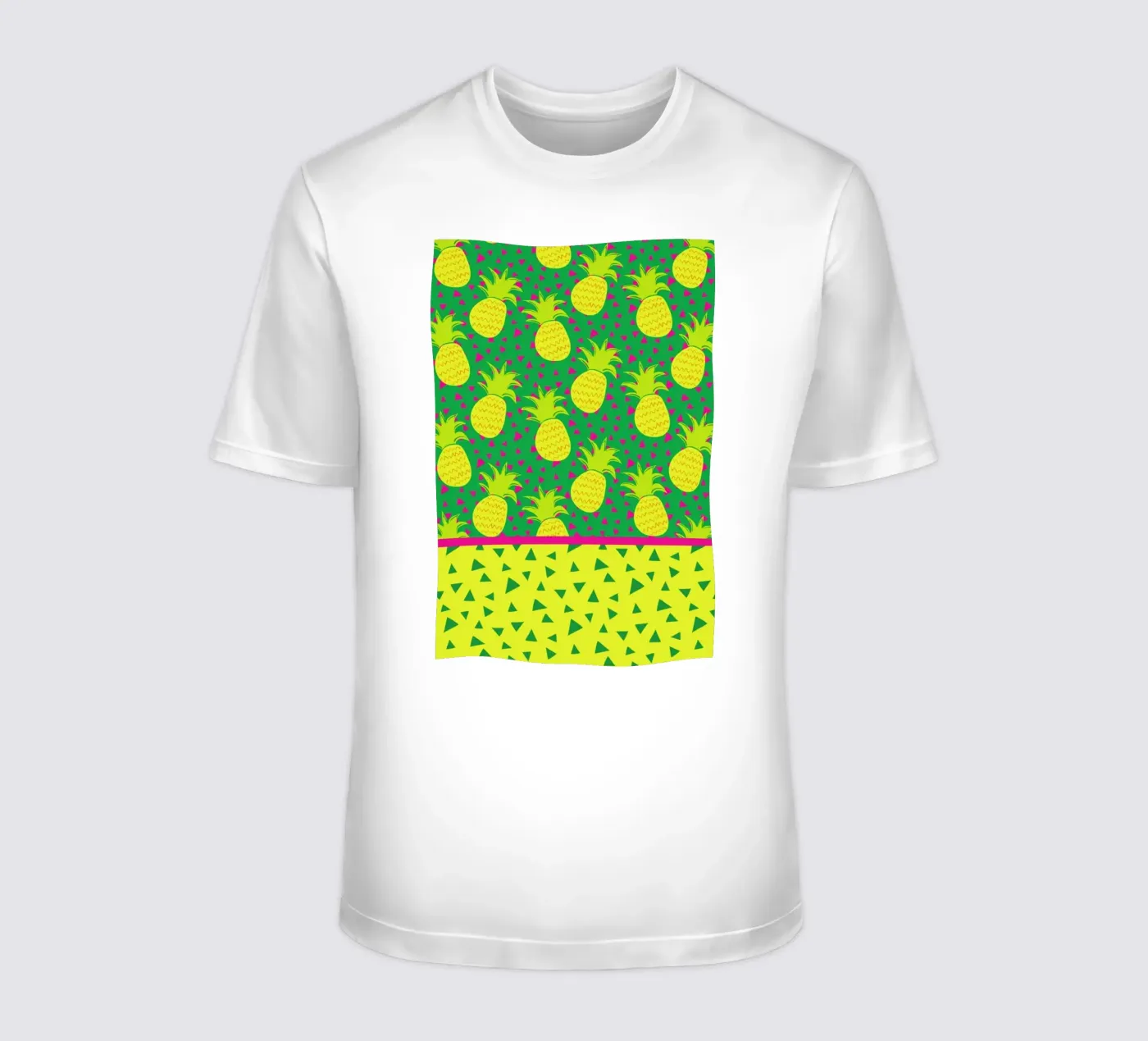 Falling Pineapples t-shirt da Maria Kritzas