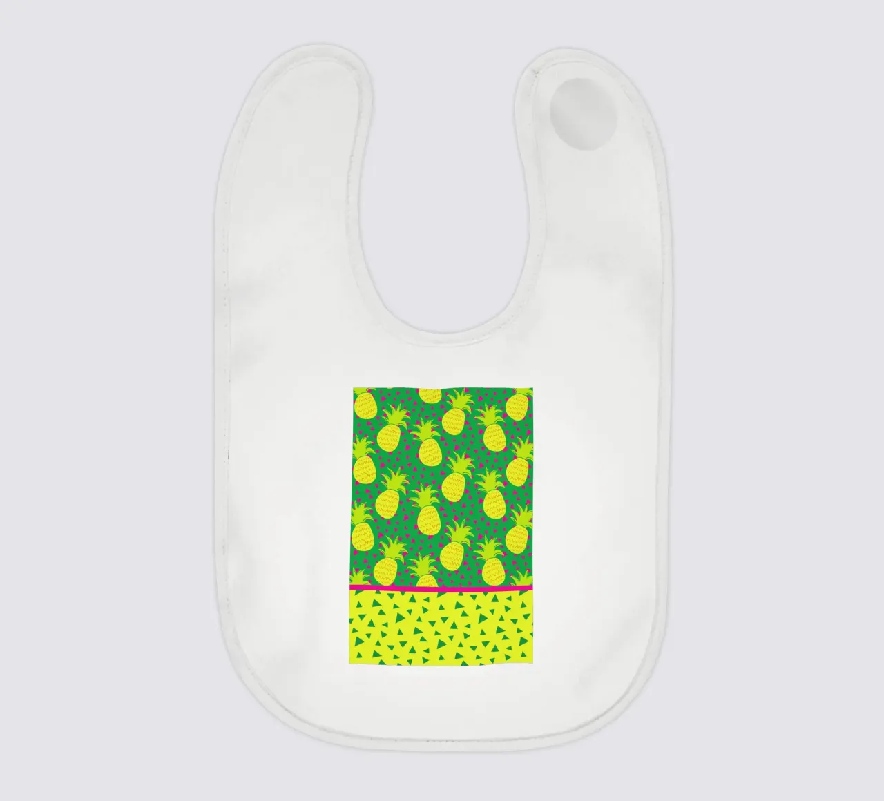 Falling Pineapples bavaglino da Maria Kritzas
