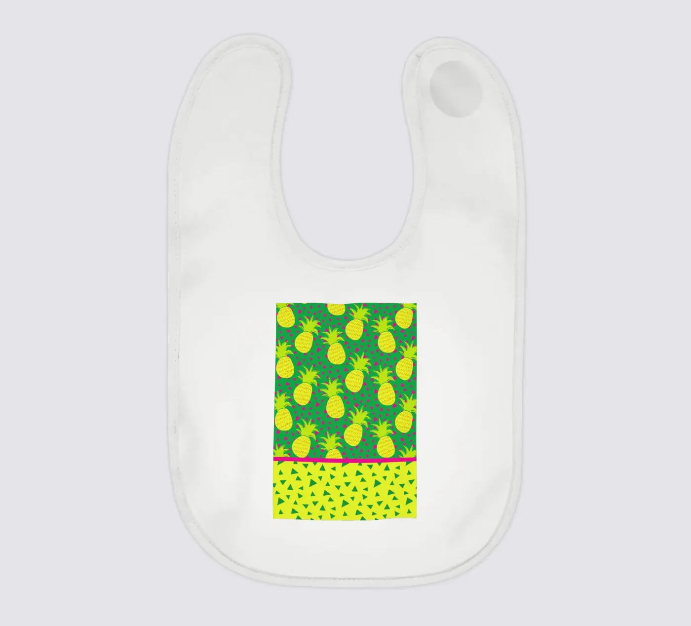 Falling Pineapples Babylätzchen von Maria Kritzas