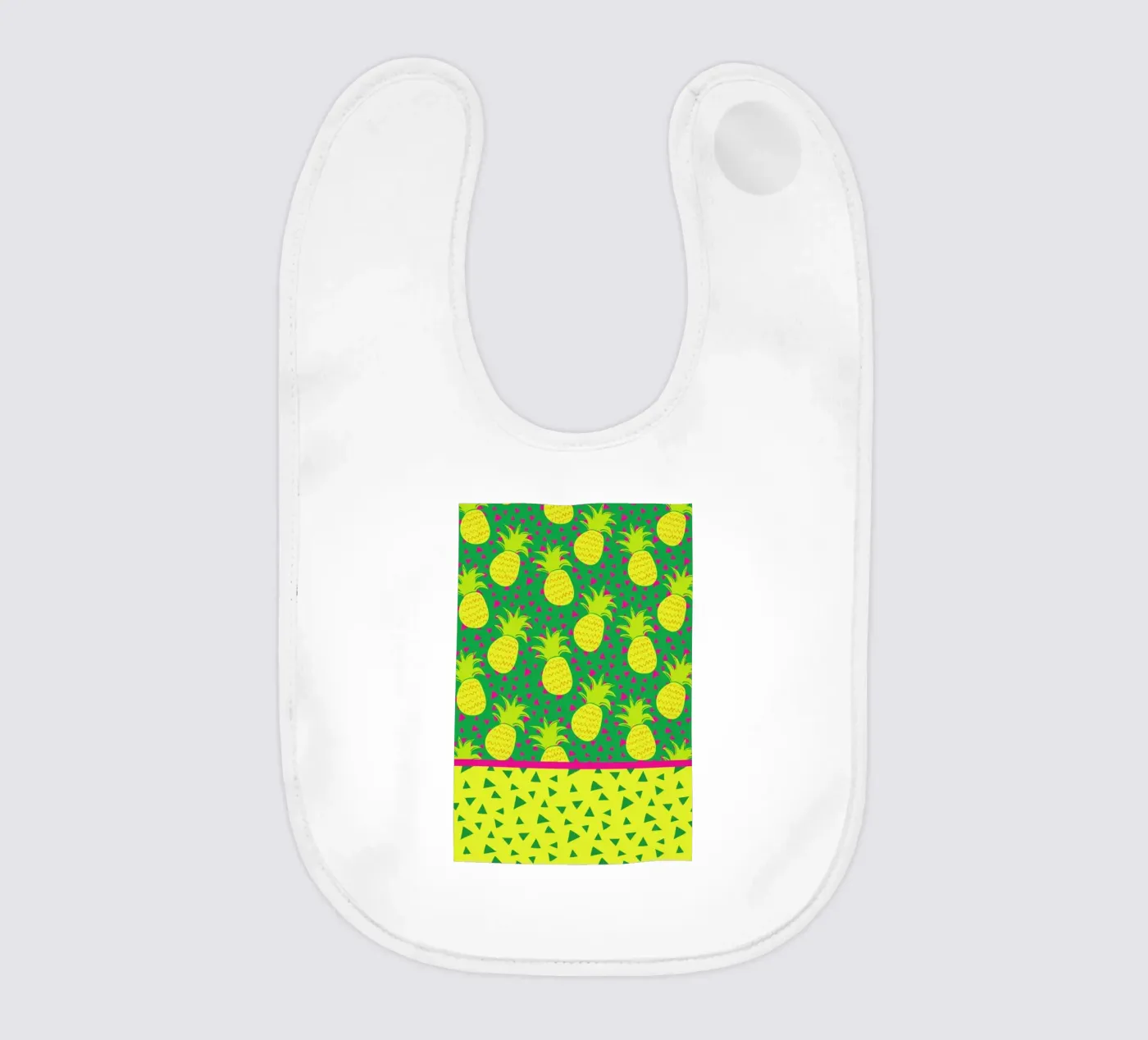Falling Pineapples Babylätzchen von Maria Kritzas