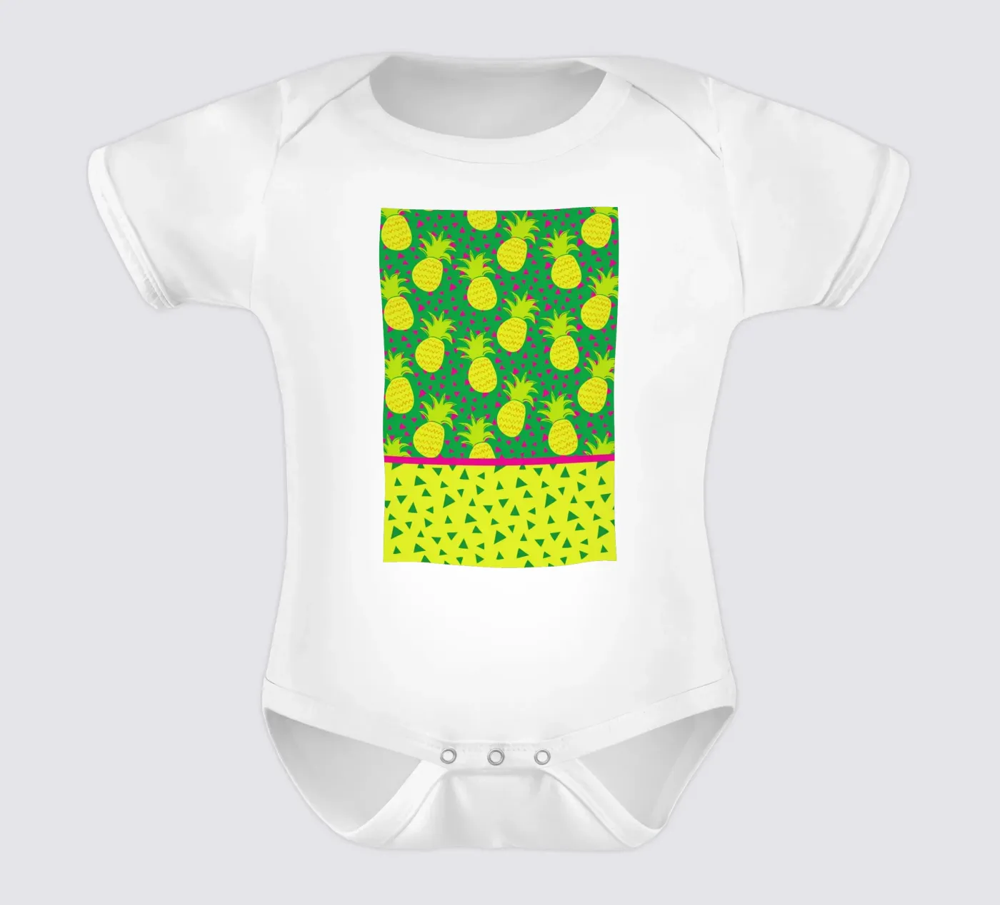 Falling Pineapples body bébé de Maria Kritzas