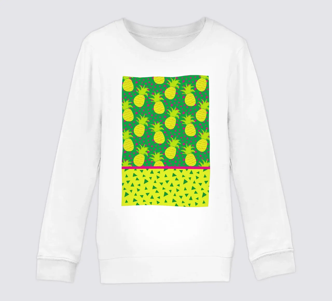 Falling Pineapples felpa bambino da Maria Kritzas