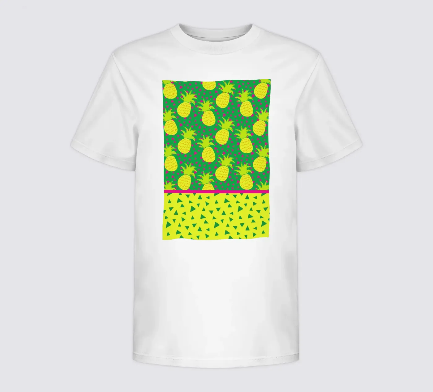 Falling Pineapples Kinder T-Shirt von Maria Kritzas