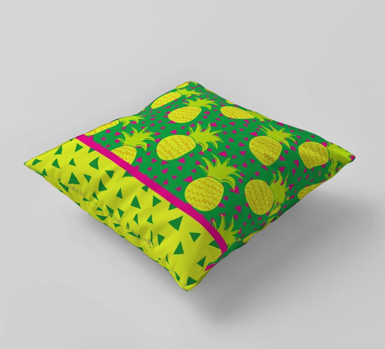 Falling Pineapples cuscino da Maria Kritzas