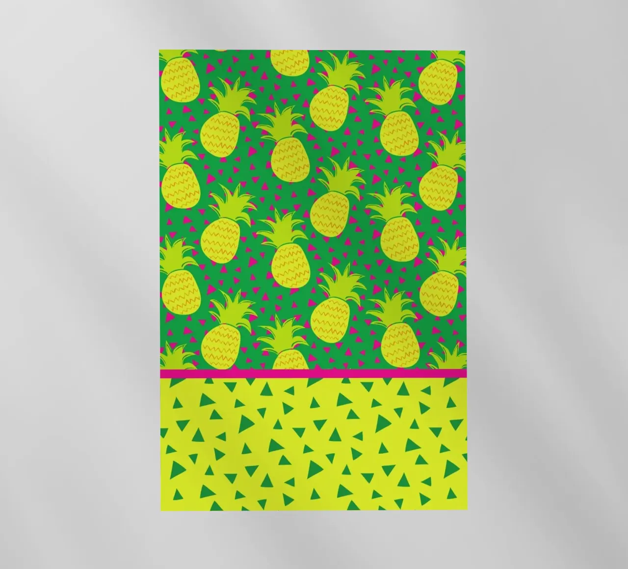 Falling Pineapples pellicola backlit da Maria Kritzas