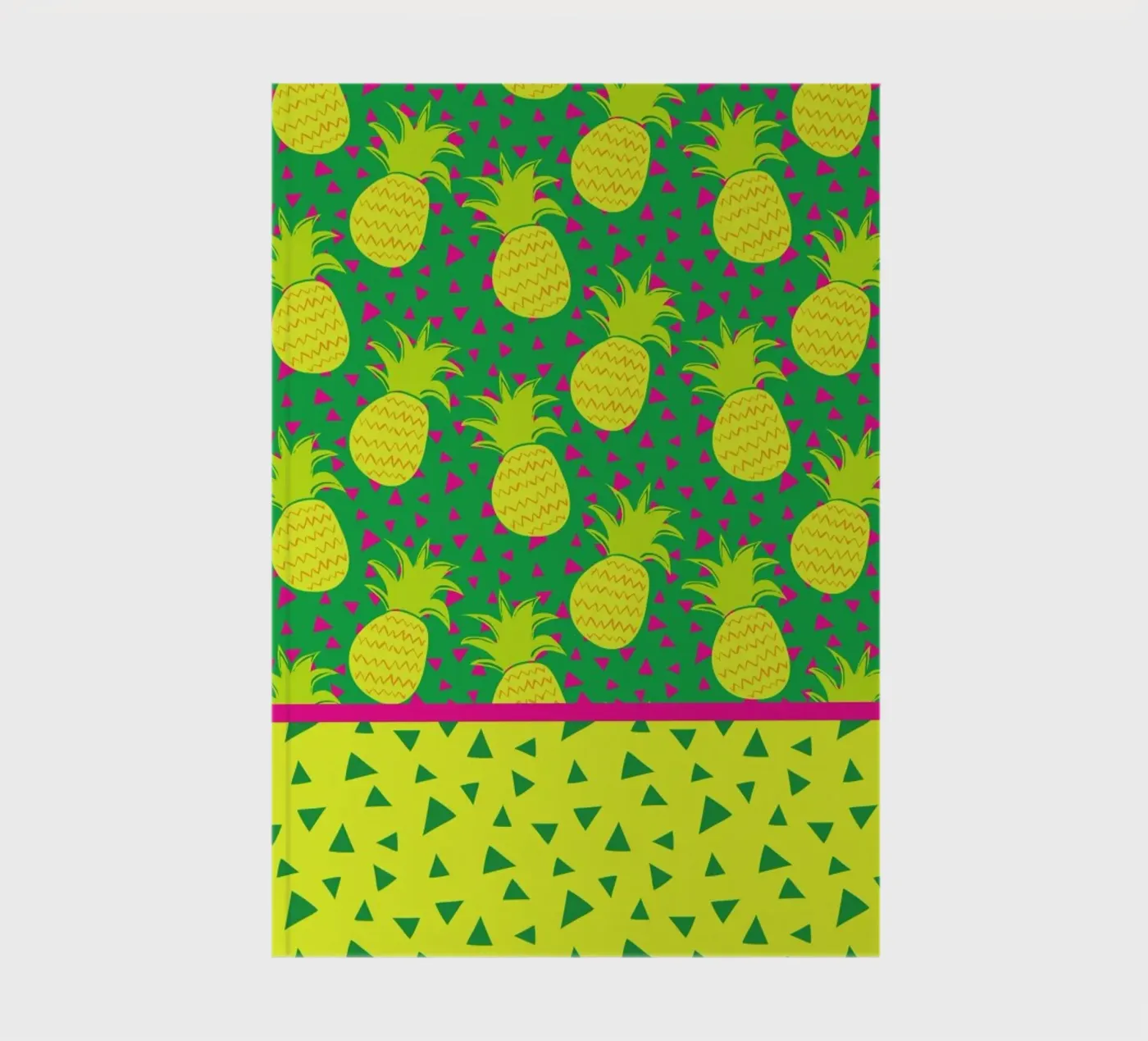 Falling Pineapples notebook by Maria Kritzas