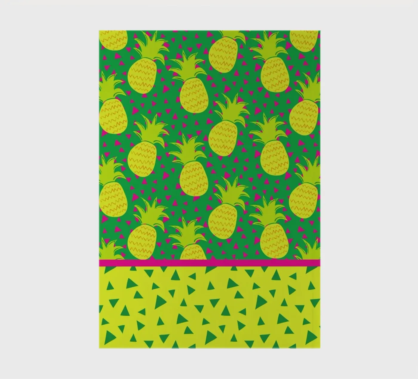 Falling Pineapples notebook by Maria Kritzas