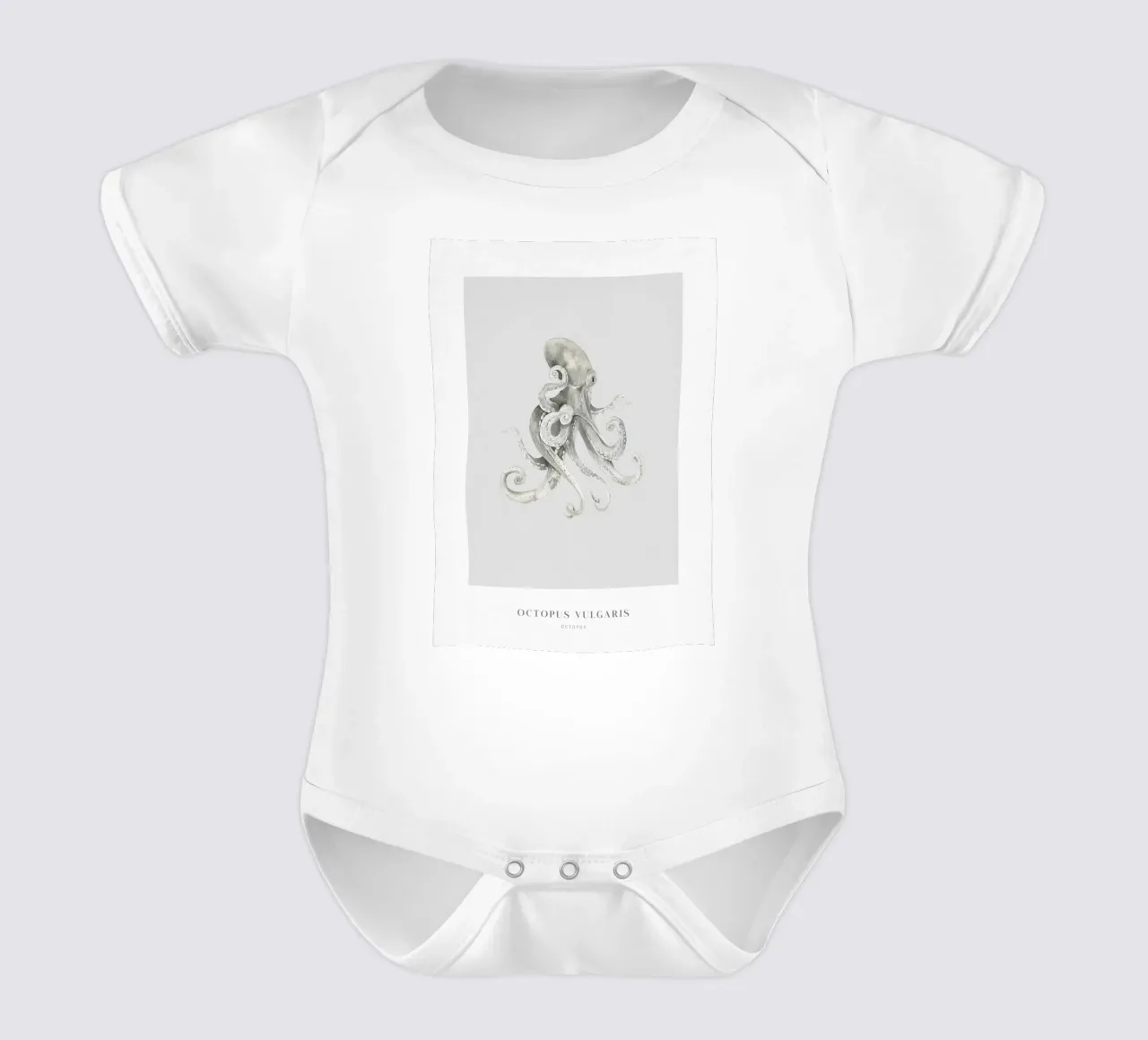 Boho Ocean 2 Octopus body neonato maniche corte da Boho Print Collection