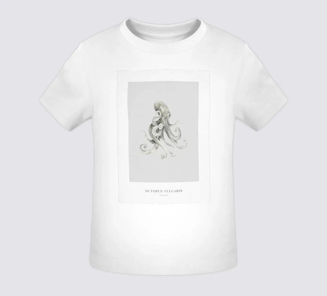Boho Ocean 2 Octopus maglietta neonato da Boho Print Collection