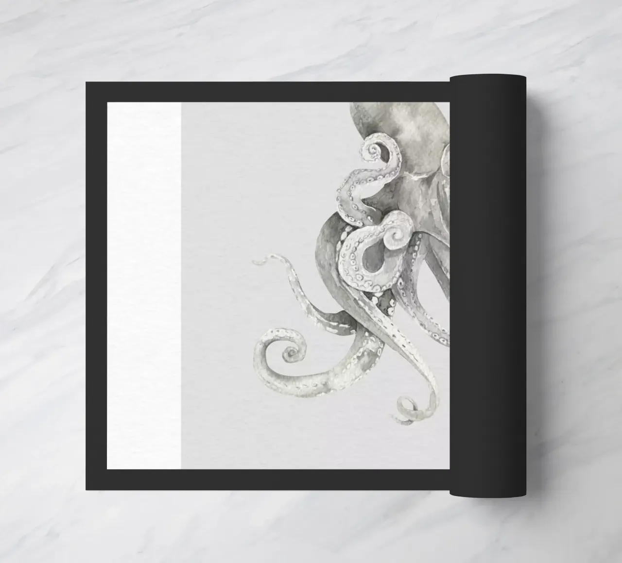 Boho Ocean 2 Octopus zerbino da Boho Print Collection