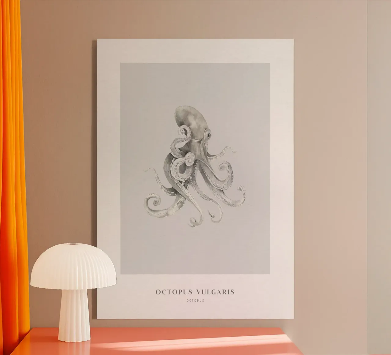 Boho Ocean 2 Octopus plexiglass da Boho Print Collection