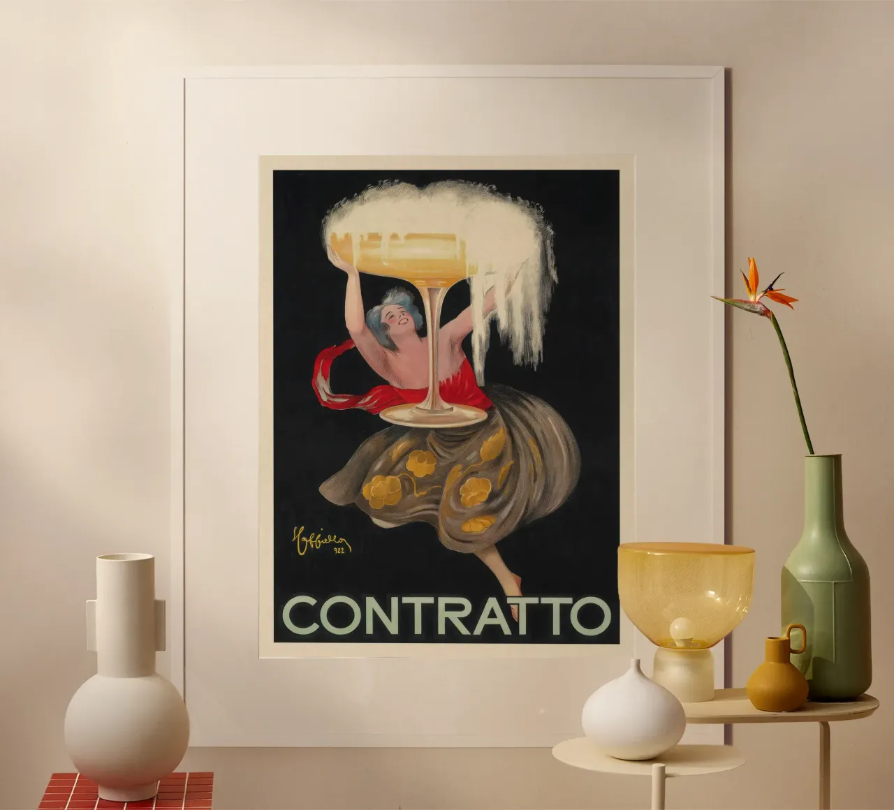 Contratto poster da mix mate