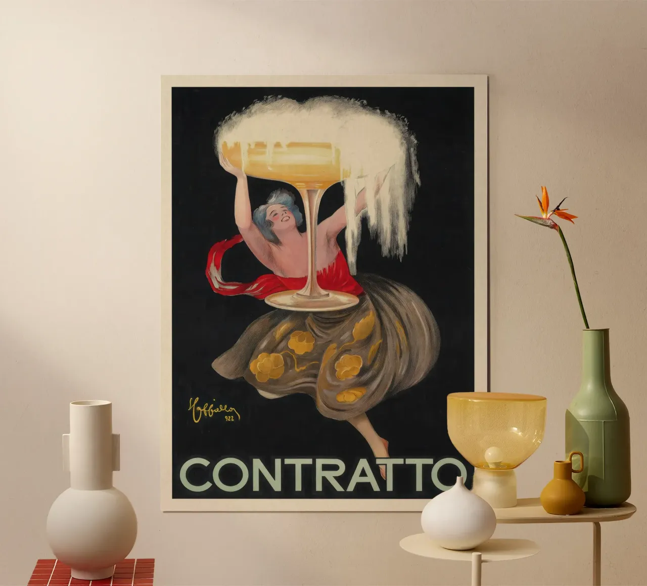 Contratto poster da mix mate