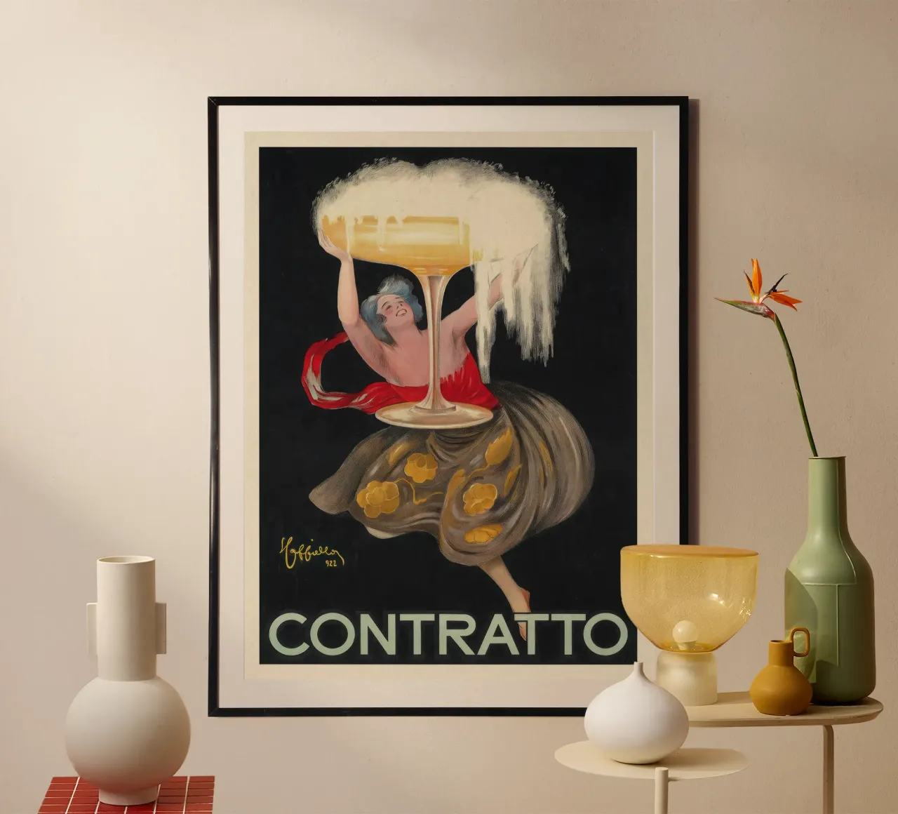 Contratto poster da mix mate